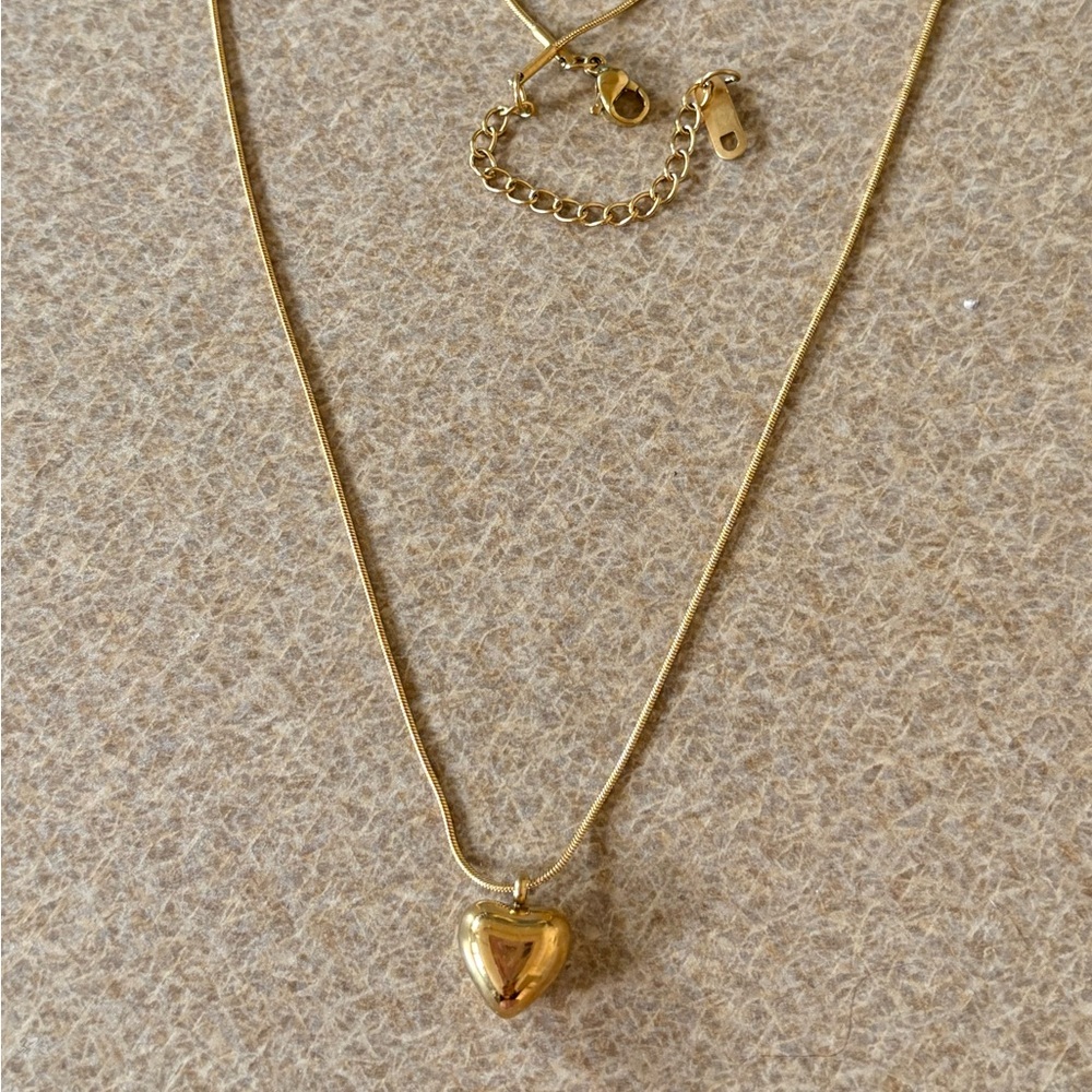 Heart shaped necklace